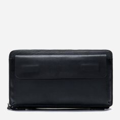 Акція на Гаманець чоловічий шкіряний для карток Vintage leather-14654 Чорний від Rozetka