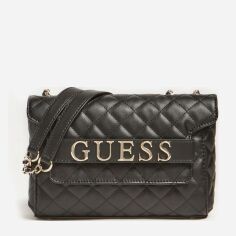 Акція на Сумка крос-боді жіноча Guess HWVG7970210-BLA Чорна від Rozetka