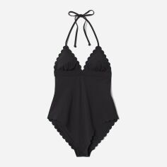Акція на Суцільний купальник жіночий H&M 1112-6811569 34 Чорний від Rozetka