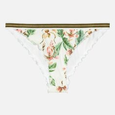 Акція на Нижня частина купальника жіноча H&M 6000447dm 38 Біла з малюнком від Rozetka
