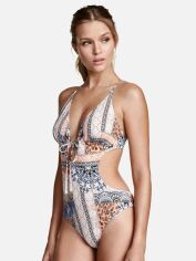 Акція на Суцільний купальник жіночий H&M 0328884-5 32 Білий від Rozetka