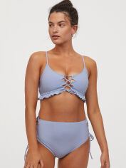 Акція на Нижня частина купальника жіноча H&M 04-0823165-001 34 Блакитна від Rozetka