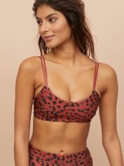Акція на Верхня частина купальника жіноча H&M 04-0687034-009 34 Теракотова від Rozetka