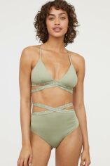 Акція на Нижня частина купальника жіноча H&M 02-0639896-8 44 Оливкова (СА2000001232071) від Rozetka