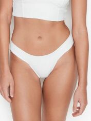 Акція на Нижня частина купальника жіноча Victoria's Secret 10515582 XL Біла від Rozetka