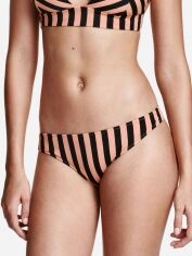 Акція на Нижня частина купальника жіноча H&M 3513445log 40 Бежево-чорна від Rozetka
