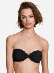 Акція на Верхня частина купальника жіноча H&M XAZ119403ZOUF 34 Чорна від Rozetka