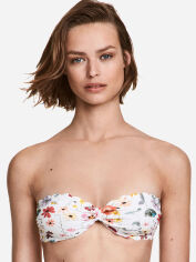 Акція на Верхня частина купальника жіноча H&M 351462 34 Біла від Rozetka