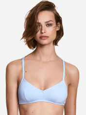 Акція на Верхня частина купальника жіноча H&M 495976 42 Блакитна від Rozetka