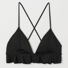 Акція на Верхня частина купальника жіноча H&M 560213 32 Чорна від Rozetka