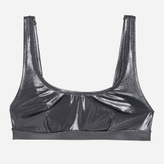 Акція на Верхня частина купальника жіноча H&M 560203 38 Сіра від Rozetka