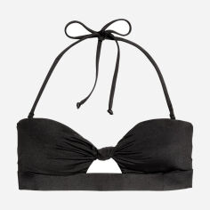 Акція на Верхня частина купальника жіноча H&M 437386 32 Чорна від Rozetka
