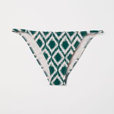 Акція на Нижня частина купальника жіноча H&M XAZ181079DJMD 40 Бежева/Зелена від Rozetka