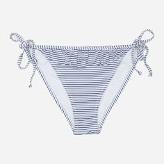 Акція на Нижня частина купальника жіноча H&M XAZ181079JXLR 38 Білий/Синій від Rozetka