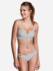 Акція на Нижня частина купальника жіноча H&M XAZ181079GFTD 36 Чорна/Біла від Rozetka