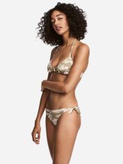 Акція на Нижня частина купальника жіноча H&M XAZ181079XQKD S Хакі-рожева від Rozetka