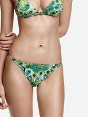 Акція на Нижня частина купальника жіноча H&M XAZ181079ZSVZ 42 Бежево-зелена у візерунки від Rozetka