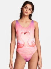 Акція на Суцільний купальник жіночий H&M XAZ062487RZKD 46 Кольоровий/Рожевий від Rozetka