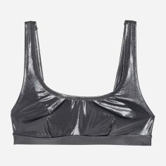 Акція на Верхня частина купальника жіноча H&M 560203 38 Сіра від Rozetka