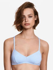 Акція на Верхня частина купальника жіноча H&M 495976 42 Блакитна від Rozetka