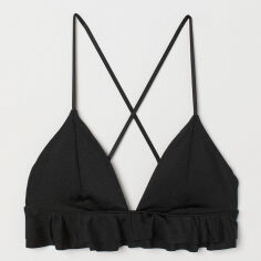 Акція на Верхня частина купальника жіноча H&M 560213 32 Чорна від Rozetka