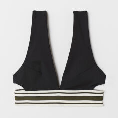 Акція на Верхня частина купальника жіноча H&M 689005 36 Чорна від Rozetka