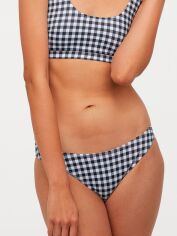 Акція на Нижня частина купальника жіноча H&M XAZ158515UCTB 34 Білий/Чорний/Клітинка від Rozetka