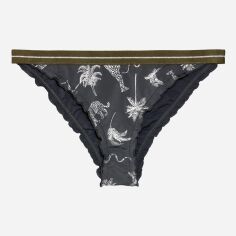 Акція на Нижня частина купальника жіноча H&M XAZ181079MWVZ 40 Сіра у візерунки від Rozetka