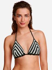 Акція на Верхня частина купальника жіноча H&M 3966879bw XS Зелено-біла від Rozetka