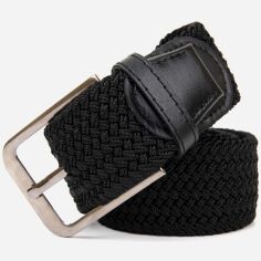 Акция на Ремінь чоловічий тканинний Vintage 100 см Чорний (leather-20521) от Rozetka