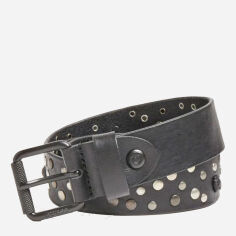 Акція на Ремінь чоловічий з натуральної шкіри Guess Adjustable Belt BM7432LEA35-BLA 95 см (M) Чорний від Rozetka