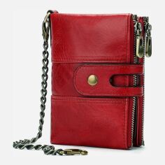 Акція на Гаманець жіночий шкіряний для карток Vintage leather-14680 Червоний від Rozetka