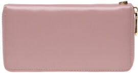 Акція на Жіночий шкіряний гаманець Laras K102707 Рожевий від Rozetka