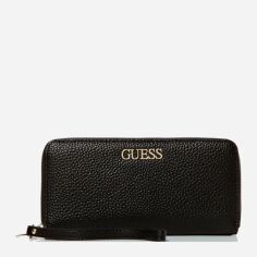 Акція на Гаманець жіночий Guess SWVG7455460-BLA Чорний від Rozetka