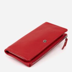 Акція на Жіночий гаманець ST Leather Accessories 19315 Червоний від Rozetka