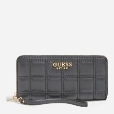 Акція на Гаманець жіночий Guess SWVS8111460-BLA Чорний від Rozetka