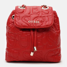 Акція на Жіночий рюкзак Guess Ginger 1595 Червоний від Rozetka