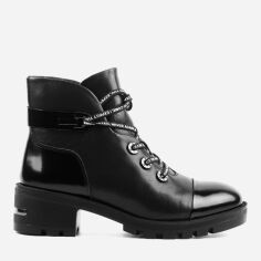 Акция на Жіночі зимові черевики високі Le'BERDES 00000012038 40 25.5 см Чорні от Rozetka