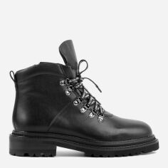Акція на Жіночі зимові черевики низькі Le'BERDES 00000012400 38 Чорні (00000012400-38) від Rozetka