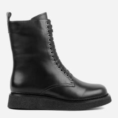 Акция на Жіночі зимові черевики високі Le'BERDES 00000012372 40 Чорні (00000012372-40) от Rozetka