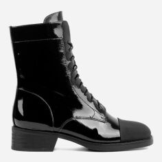 Акция на Жіночі черевики високі Le'BERDES 00000012367 37 Чорні (00000012367-37) от Rozetka