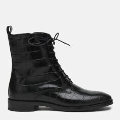 Акція на Жіночі черевики високі Gino Rossi DTZ036-ZZ1-1400-9900-0 I020-30124DUL 37 23.7 см Black від Rozetka