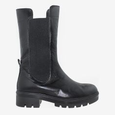 Акція на Жіночі зимові черевики високі Crisma Rc0128pc 41 25.5 см Чорні від Rozetka