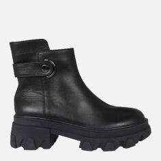 Акция на Жіночі зимові черевики високі Blizzarini A1676-983M-101 38 (24.5 см) Чорні от Rozetka