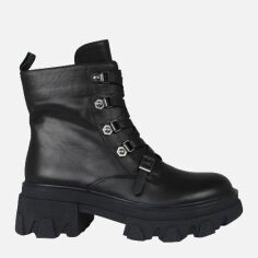 Акція на Жіночі зимові черевики високі Blizzarini A1676-984M-101 40 (25.5 см) Чорні від Rozetka