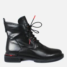 Акція на Жіночі черевики високі Blizzarini 21B021-A023-NP652B 36 23 см Чорні від Rozetka