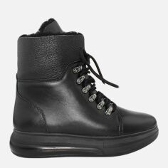 Акция на Жіночі зимові черевики високі EL PASSO Re2685 37 23.5 см Чорні от Rozetka
