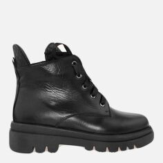 Акция на Жіночі зимові черевики низькі EL PASSO Re2550 37 23.5 см Чорні от Rozetka