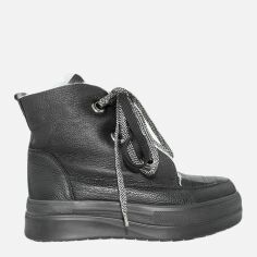 Акция на Жіночі зимові черевики низькі EL PASSO Re2590 37 23.5 см Чорні от Rozetka
