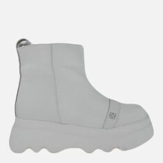 Акція на Жіночі зимові черевики низькі EL PASSO Re2477-22 37 23.5 см Білі від Rozetka